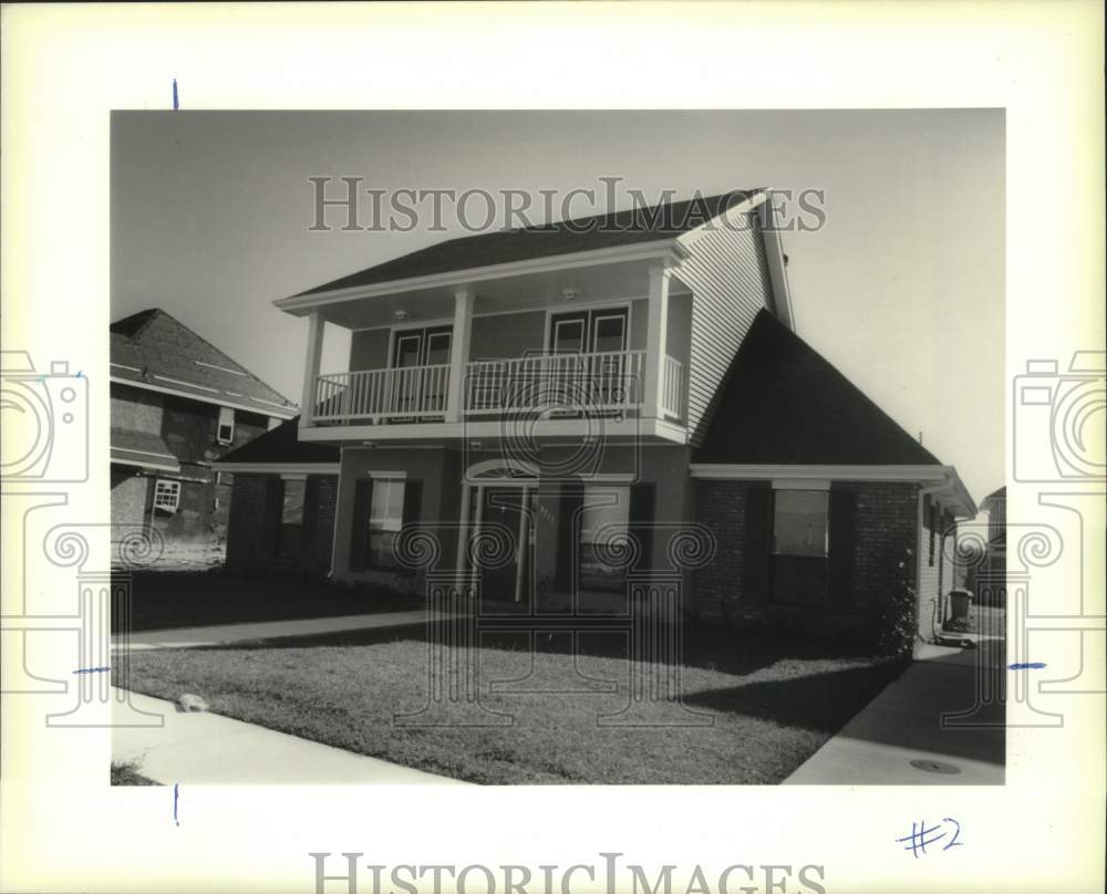 1991 Press Photo House at 3217 de Bouchel Boulevard Meraux, Louisiana - Historic Images