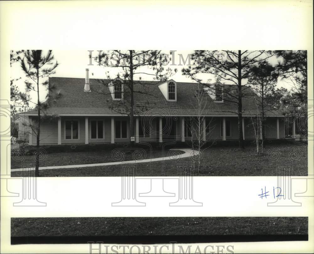 1991 Press Photo Residence at 117 Charlemagne Street in Slidell - Historic Images