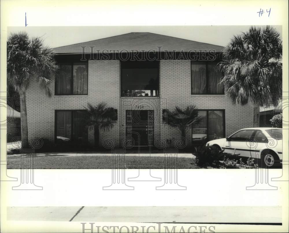 1990 Press Photo House on 7408 Windsor Drive in Harahan - Historic Images