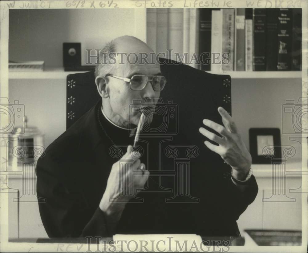 Press Photo Archbishop Jean Jadot, apostolic delegate to the United States - Historic Images