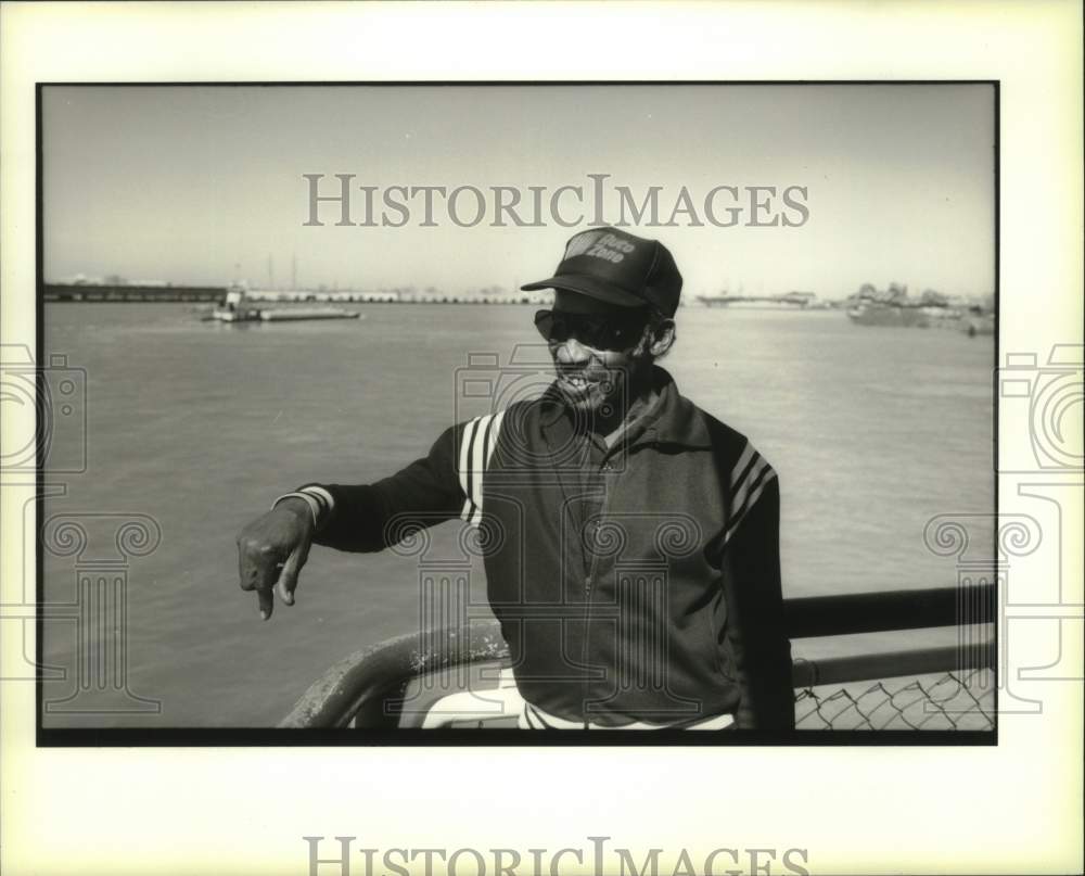 1994 Press Photo Anthony Hussing, witness of ferry that went out of control - Historic Images