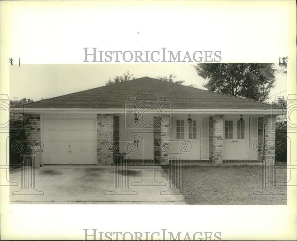 1990 Press Photo House on 8801 Southdown, River Ridge - Historic Images