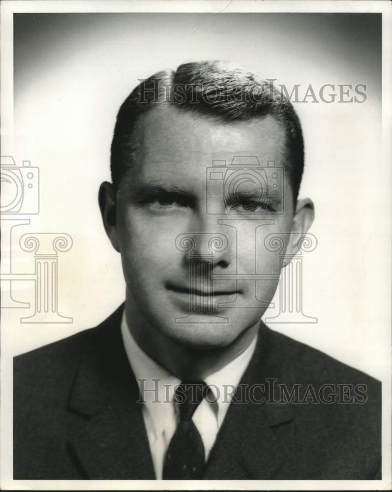 1969 Press Photo James H. Jones, president of The National Bank of Commerce.-Historic Images