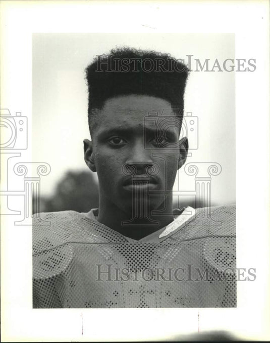1991 Press Photo Football player