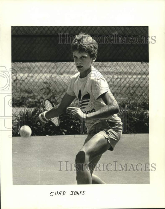 1984 Press Photo Chad Jones ranked