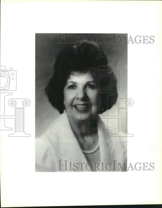 1990 Press Photo Margie Jones of Gretna - Historic Images