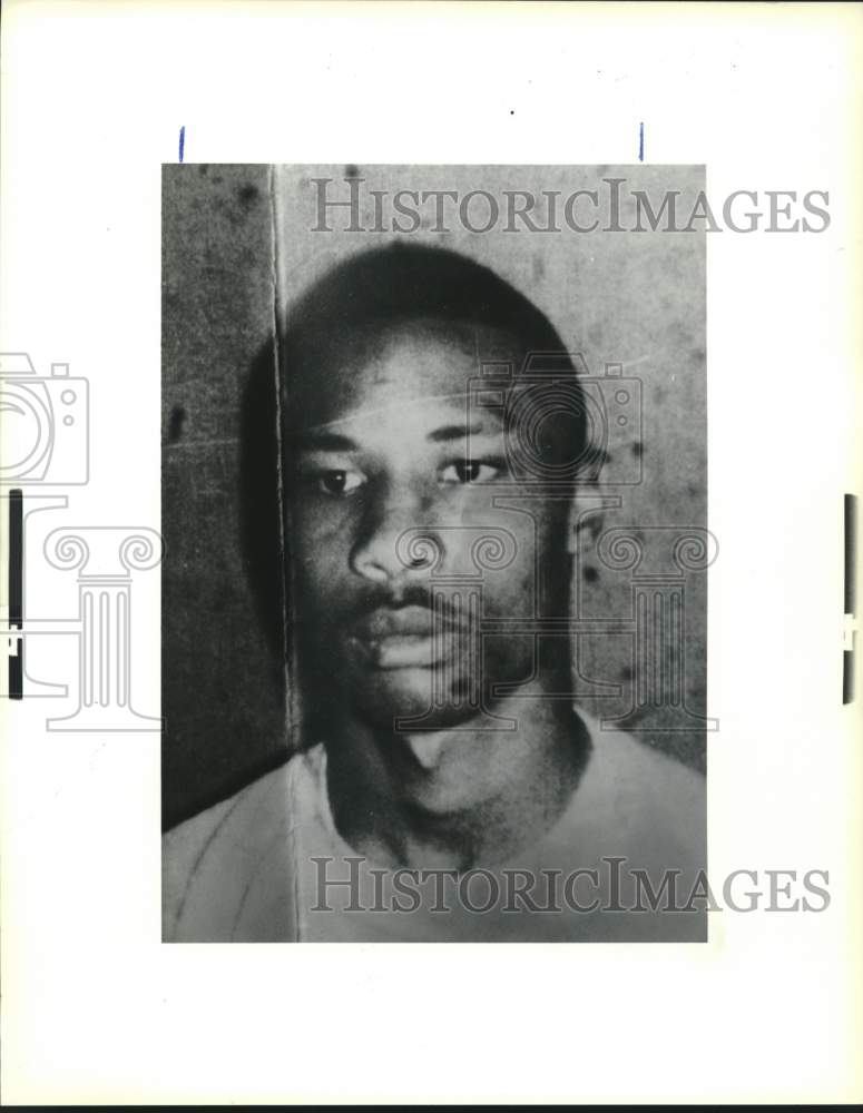 1991 Press Photo Shon Jefferson, wanted in Kenner for murder. - Historic Images