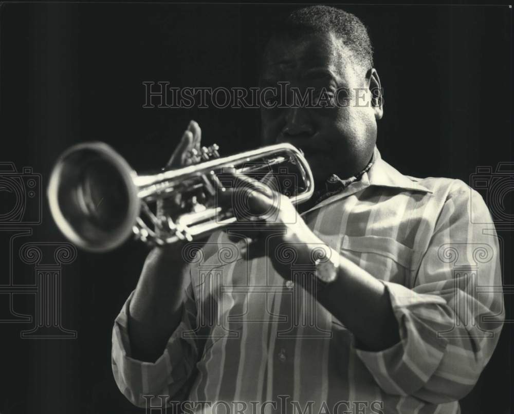 Press Photo Jonah Jones, Trumpeter - nob42255 - Historic Images