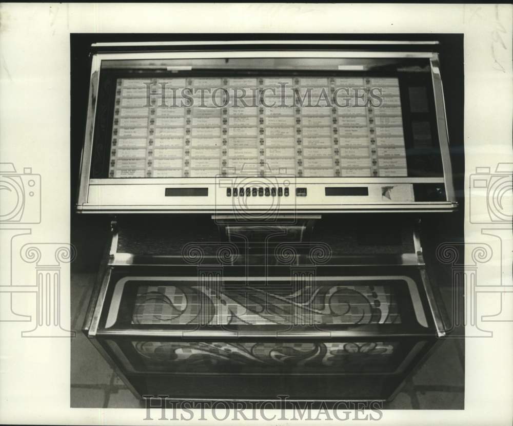 1978 Press Photo Jukebox at the Lagniappe Jukebox Contest in New Orleans - Historic Images