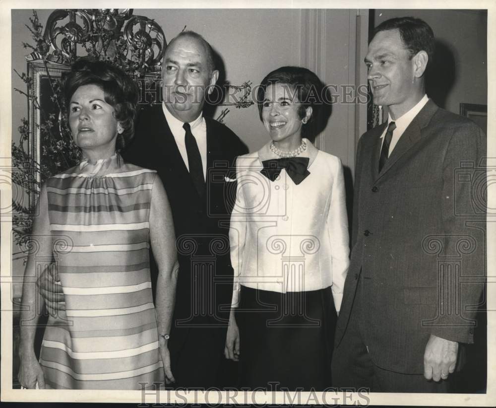 1968 Mr and Mrs Moreau J. Jumonville and Mr and Mrs Guy Scoggin-Historic Images