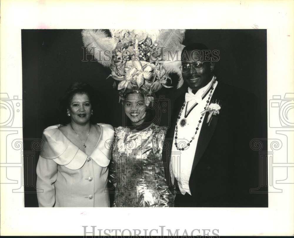 1995 Press Photo The Zulu Ball in the Ernest M. Morial Convention Center. - Historic Images