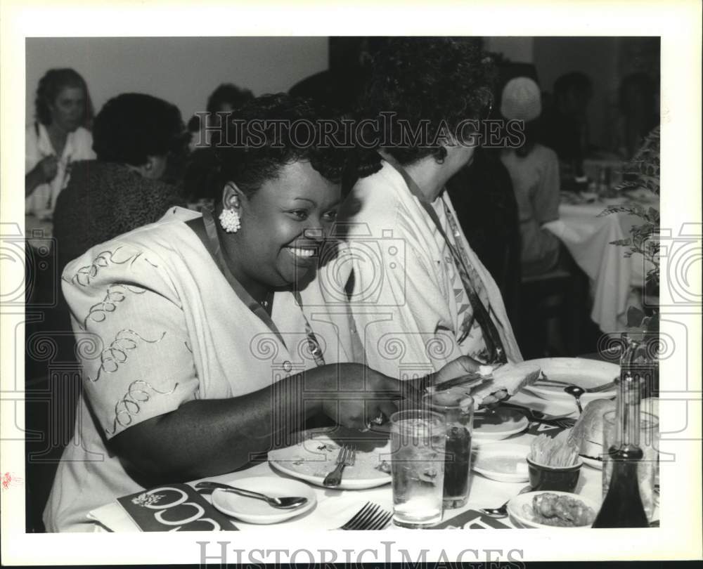 1993 Press Photo Debra Jones at Women Bus Owners event - Historic Images