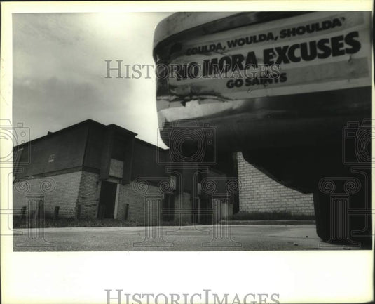 1991 Press Photo Dilapidated Apartment Building Owned by William Jefferson - Historic Images
