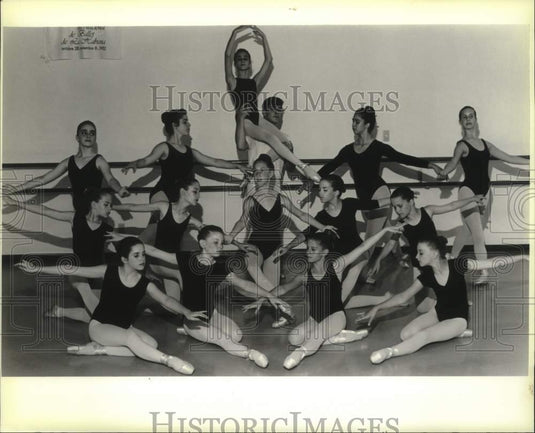 1989 Press Photo The Jefferson Ballet - Myra Mier's School of Ballet, Kenner - Historic Images
