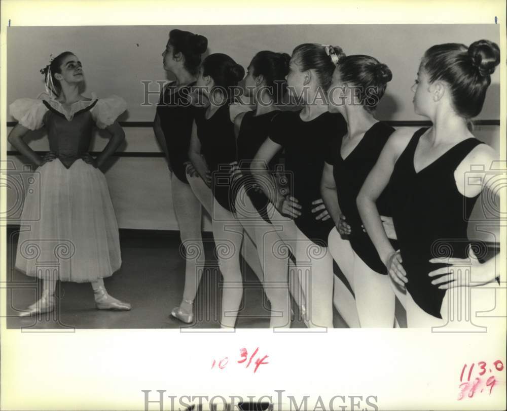 1989 The Jeffeson Ballet Rehearses for New Performance, Kenner - Historic Images