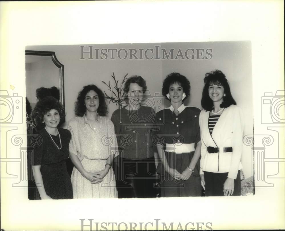 1990 Press Photo Jefferson Bar Association Auxiliary officers - Historic Images