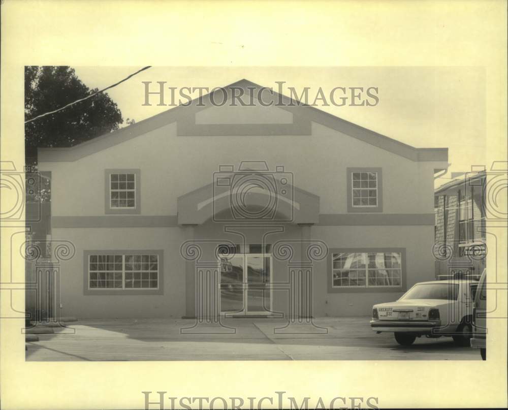 1992 Press Photo Jefferson Parish Sheriff&#39;s Substation on Hessmer Avenue. - Historic Images