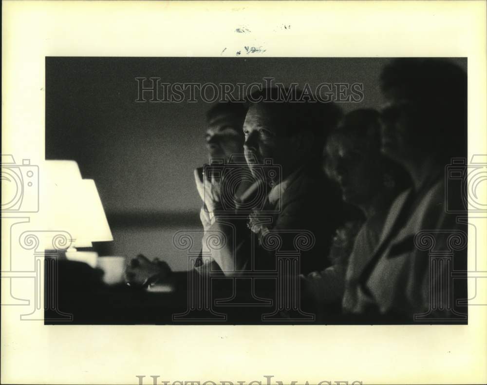 1990 Press Photo Judges for the St. Bernard Young Woman of the Year pageant - Historic Images