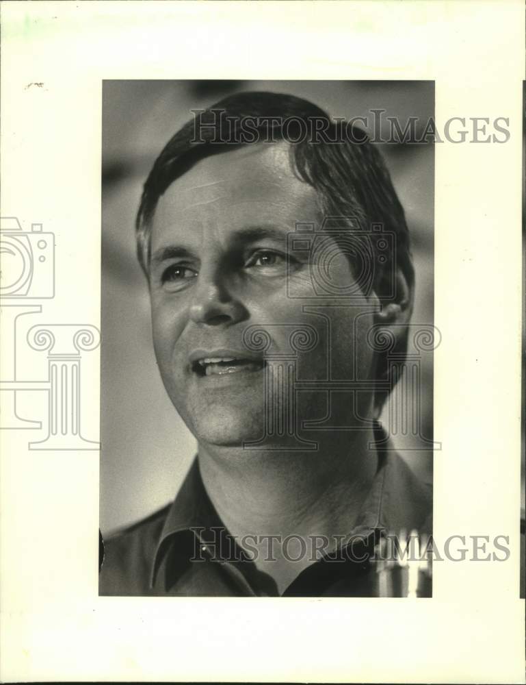 1986 Press Photo U.S. Senate Candidate- State Senator John E. Jumonville Jr. - Historic Images