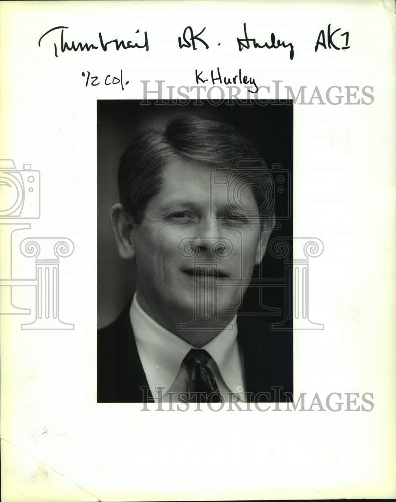 1994 Press Photo Mike Hurley, new Jefferson Parish School Board Member - Historic Images