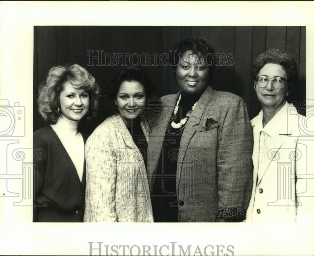 1989 Press Photo Officers of the Jeffersonians For Better Government - Historic Images