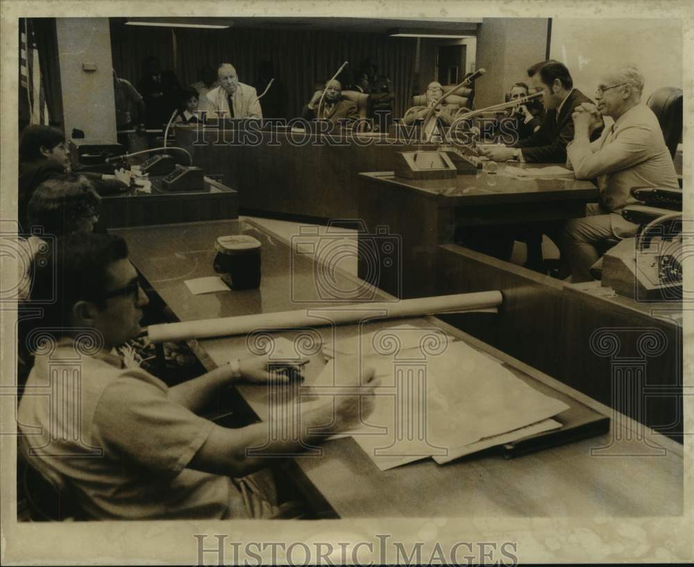 1970 Press Photo Session of the Jefferson Parish Council - nob43823 - Historic Images