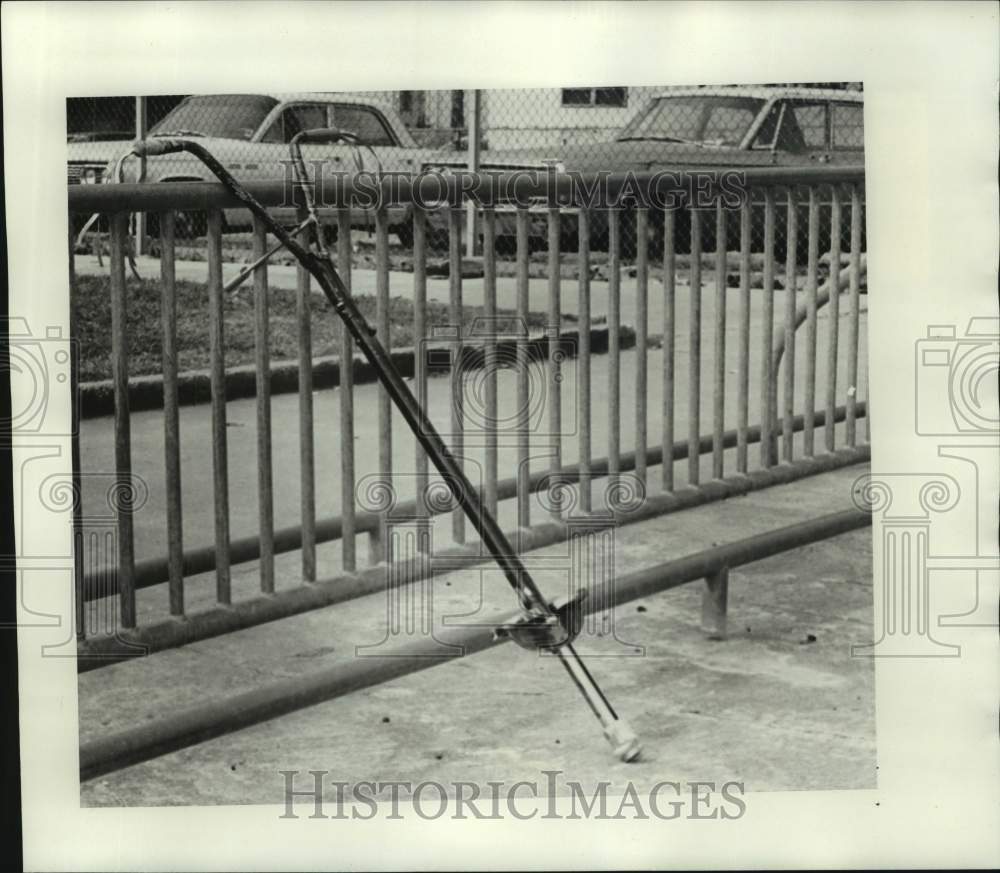 1975 Press Photo Jump pogo stick - nob43843 - Historic Images