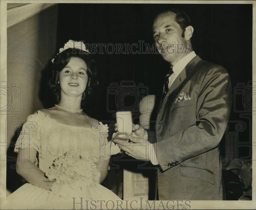 1969 Alyce Lee Jefferson- Fiesta Queen with Paul A. Fabry - Historic Images