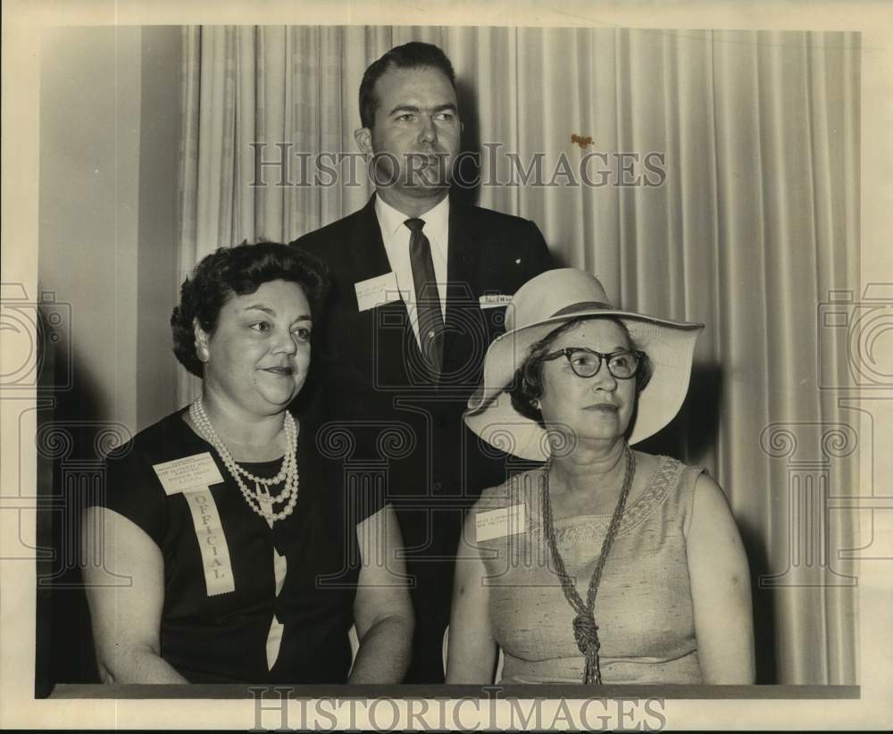 1965 Press Photo Public Health officials at an event at the Jung Hotel.-Historic Images