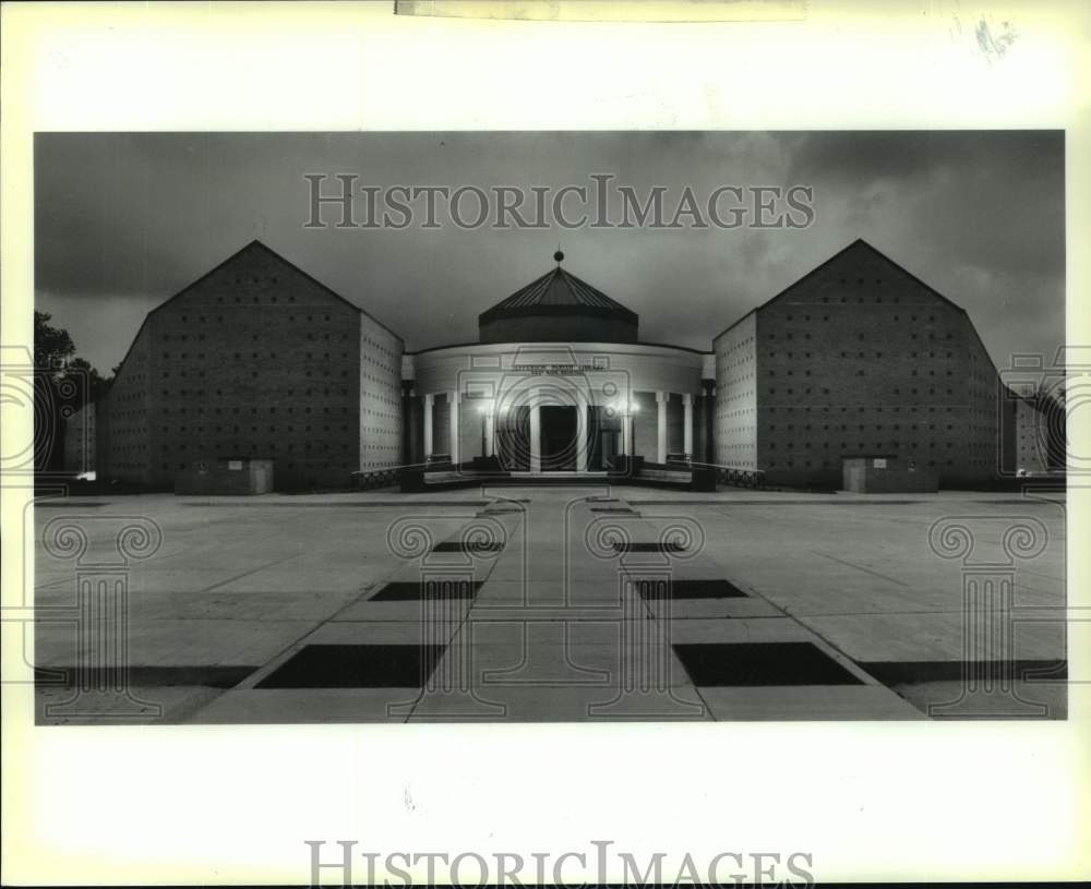 1990 Press Photo Exterior of the Jefferson Parish Library - Historic Images