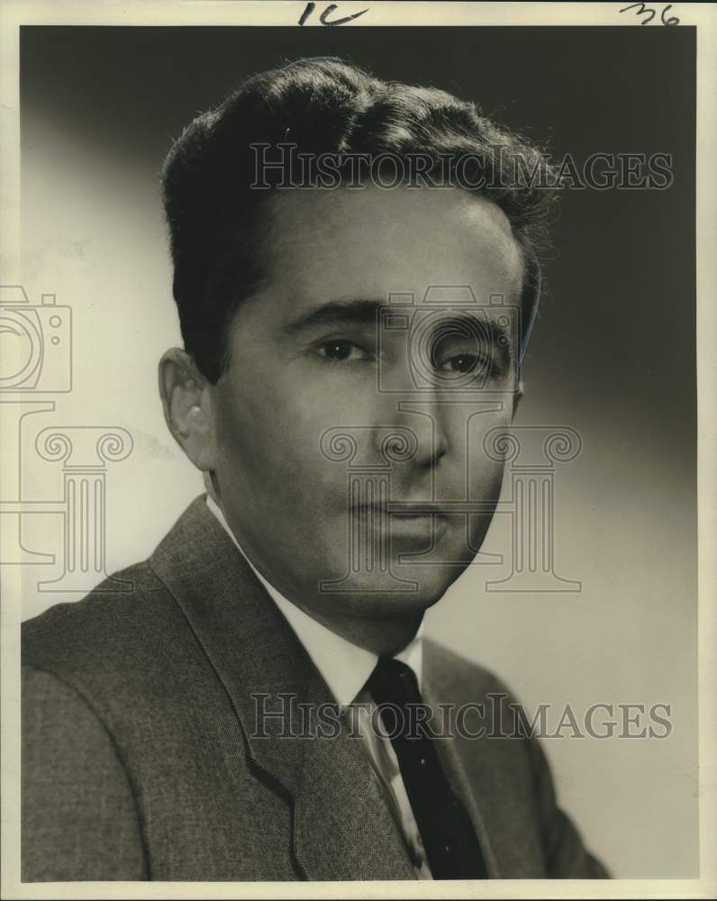 1964 Press Photo Richard Japhet to address American Society of Engineers-Historic Images