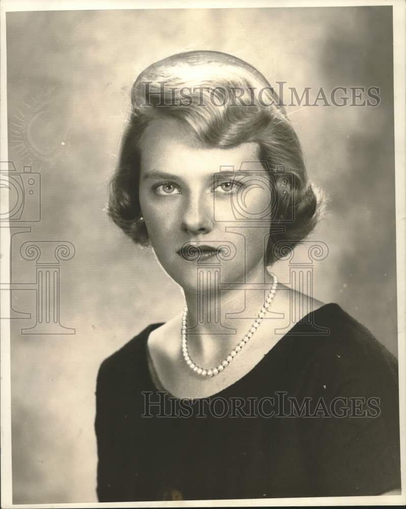 Press Photo Portrait of Miss Leila Dickerman Jahncke - Historic Images