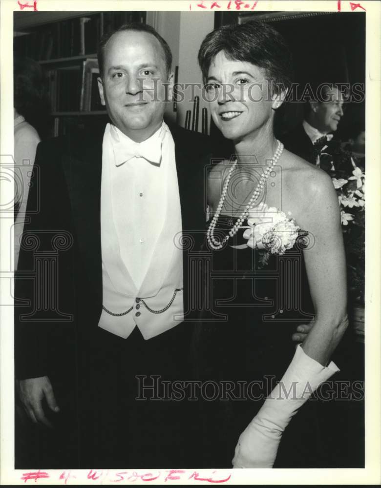 1993 Press Photo Tommy and Patti Jahncke, parents of the Squires queen - Historic Images