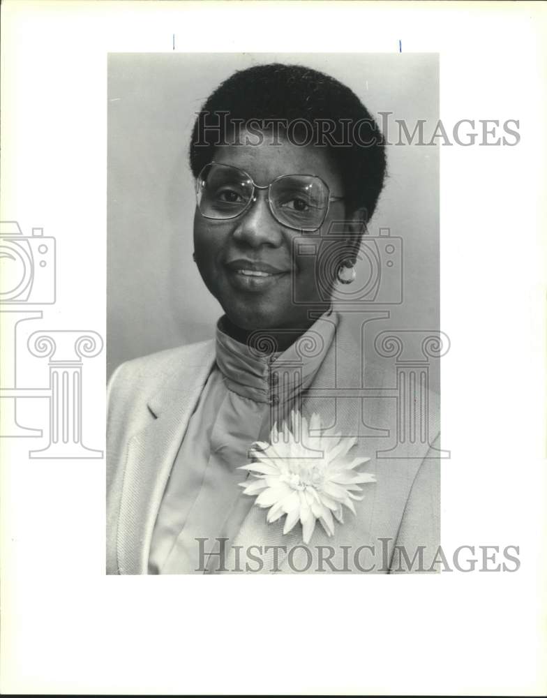 1990 Press Photo Wilma Irvin, 1st District Council race Kenner Incumbent - Historic Images