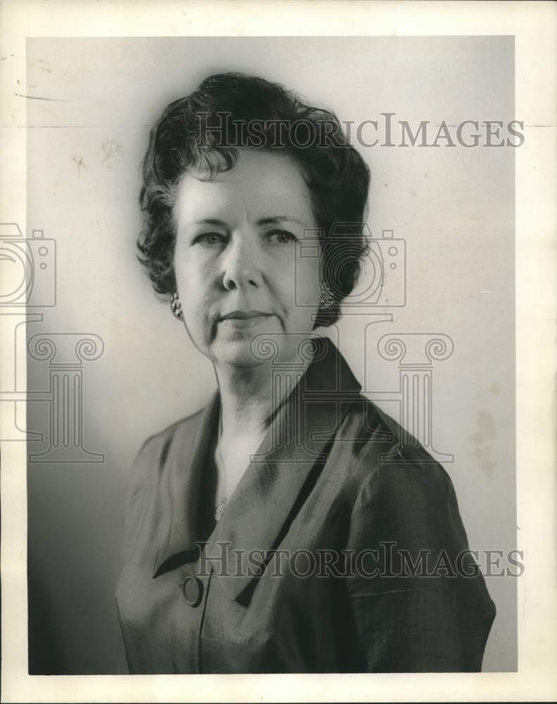 1965 Mrs. Henry Isenberg, President of St. Louise de Marillac Guild-Historic Images