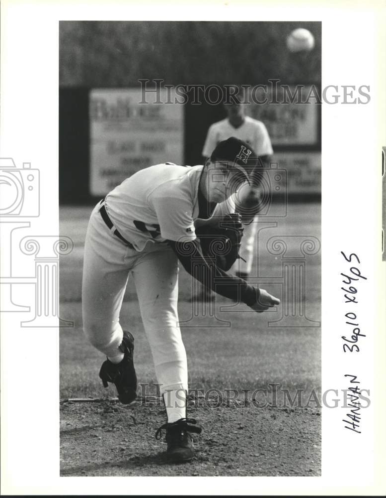 1994 Press Photo Baseball player Randy Baiamonte of Hannan High - nob45075 - Historic Images