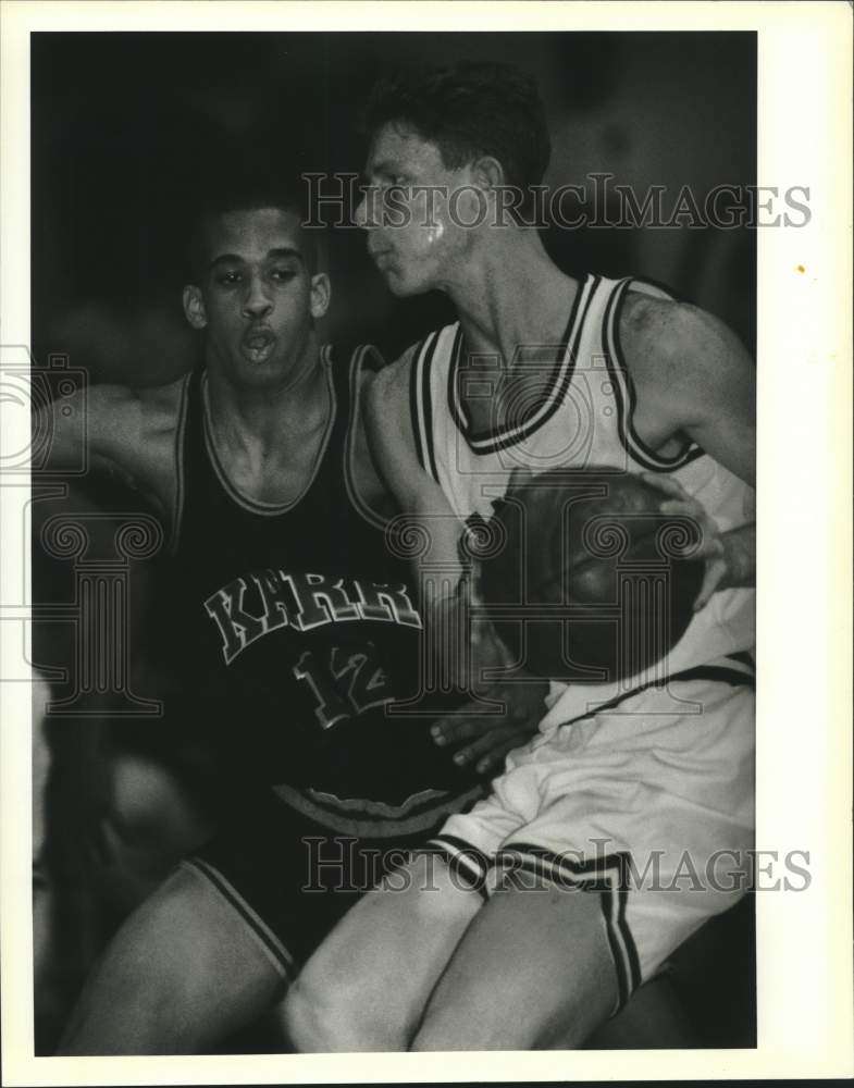 1995 Press Photo Basketball player Buddy Turnage of Hannan High School - Historic Images