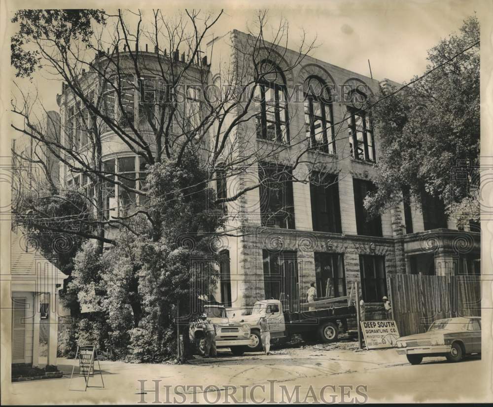 1963 Press Photo Exterior of the old Harmony Club Building - nob45396-Historic Images