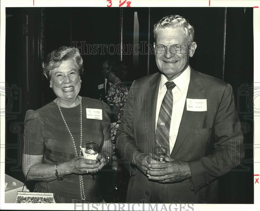 1986 Press Photo Pete and Marie Handy - Historic Images