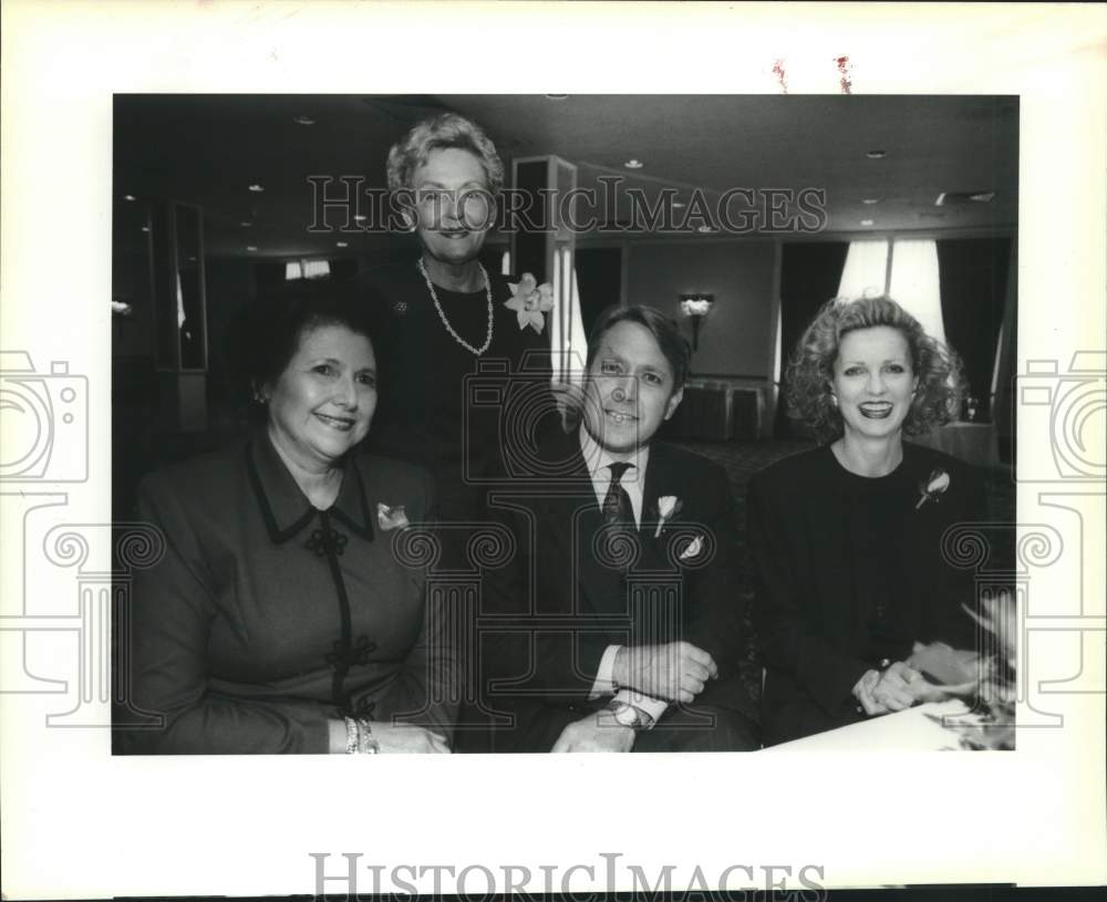 1991 Press Photo Group of New Orleans best Volunteer Activiists - Historic Images