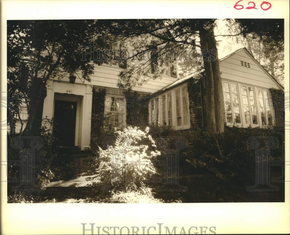 1988 Press Photo Housing - 461 Pine Street house - Historic Images