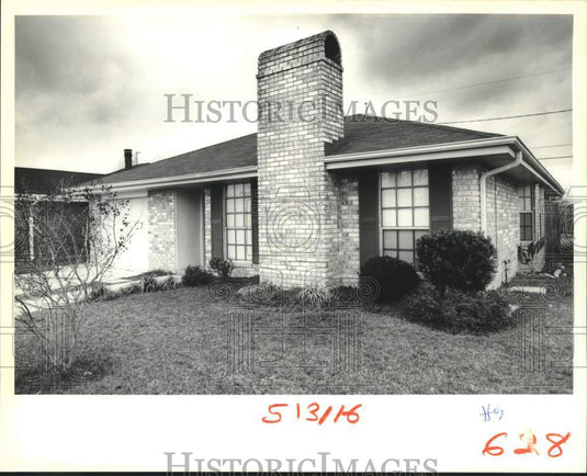 1988 Press Photo Real Estate - 1613 Williamsburg in Cambridge Place - Historic Images