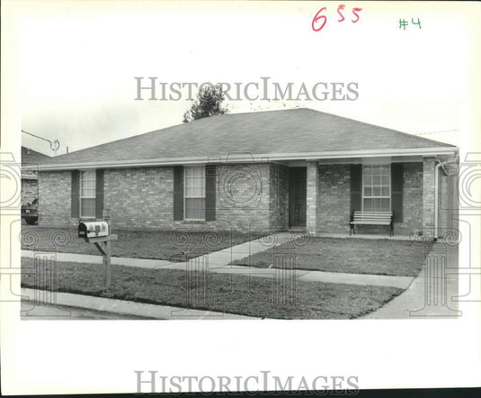 1989 Press Photo Property at 3809 Riverland Drive, Chalmette - Historic Images