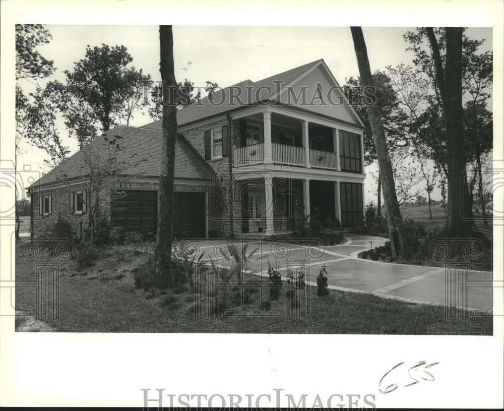 1989 Press Photo Property at 11 Muirfield, English Turn - Historic Images