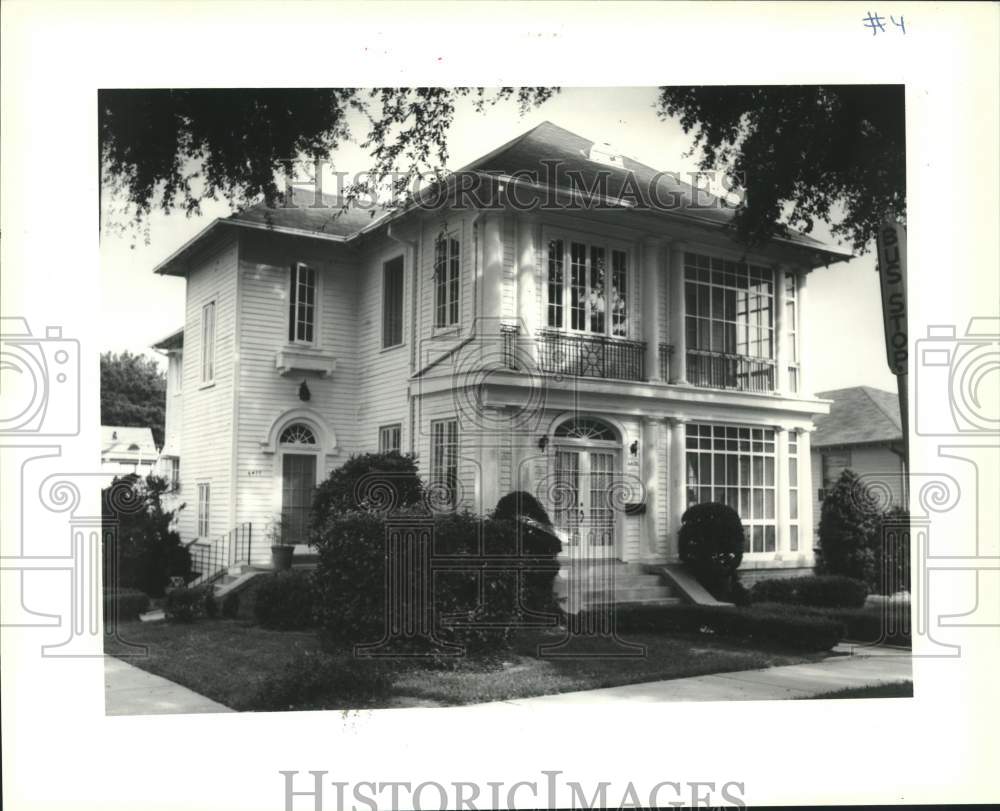 1990 Press Photo Property at 6475-77 Canal Boulevard, New Orleans - Historic Images