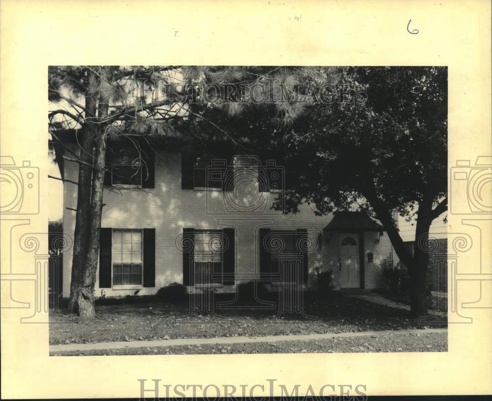 1990 Press Photo House at 34 Antigua, Kenner - Historic Images