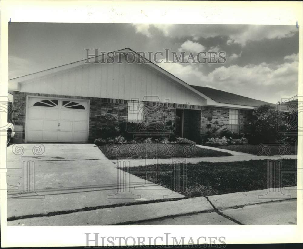 1990 Press Photo Property at 3213 Despaux Drive in Chalmette - Historic Images