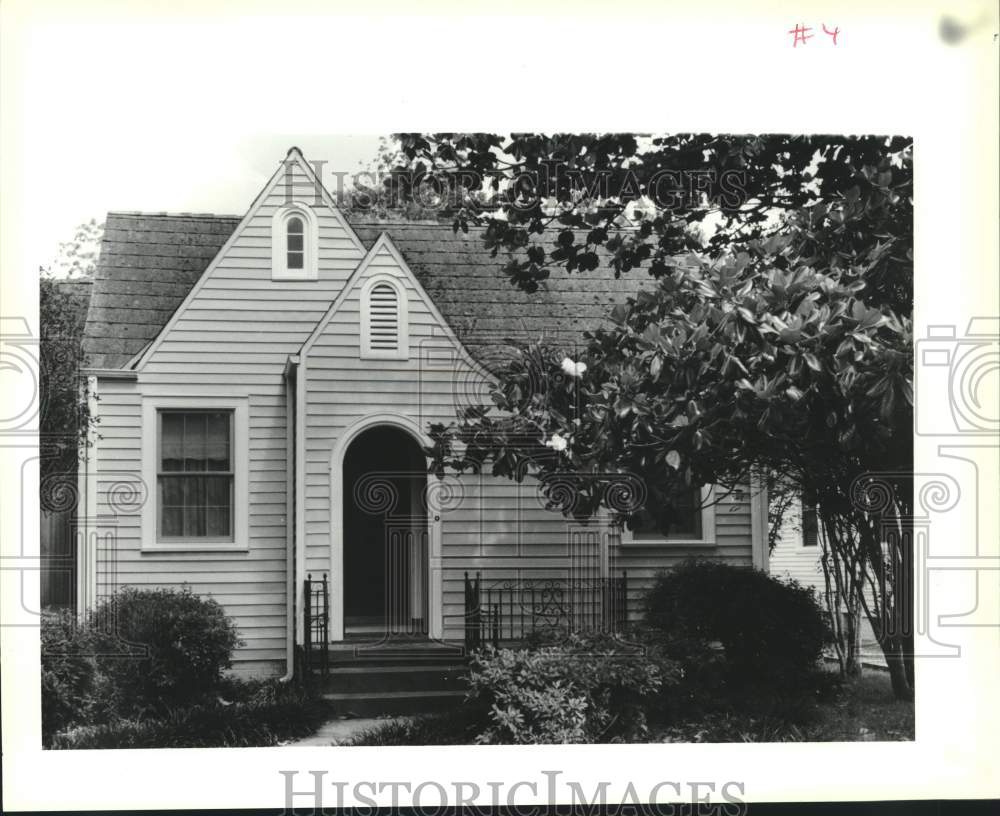 1990 Press Photo House at 207 Atherton Drive, Old Metairie - Historic Images