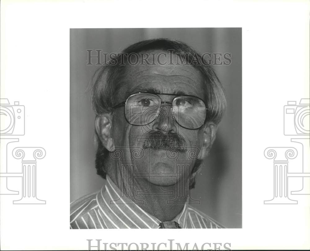 1995 Press Photo Coach Ed Aycock of Hannan High - Historic Images
