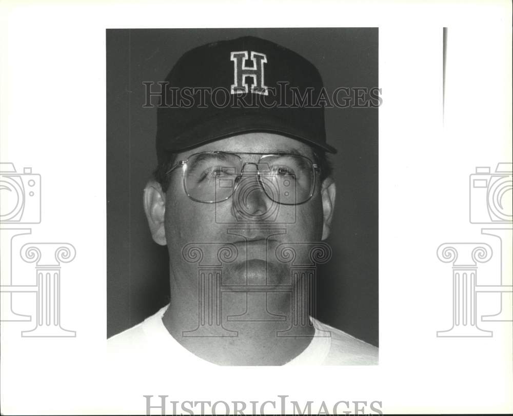 Press Photo Coach Ken Roebuck of Hannan - Historic Images